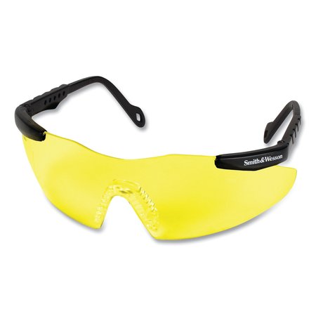 SMITH & WESSON Safety Glasses, Yellow/Amber High-Impact KCC19826